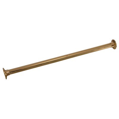 Brushed Gold Shower Rod | Wayfair